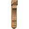 Ekena Millwork Balboa Arts and Crafts Rough Sawn Bracket w/ Offset Brace, Western Red Cedar, 8"W x 34"D x 40"H BKT0806X34X40BOA03RWR - alternate 4